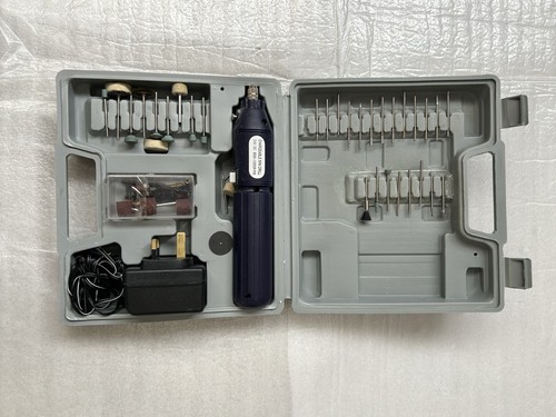Rotary tool kit with piece - kit, 60-piece