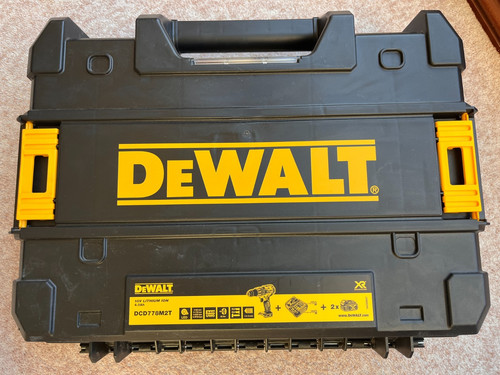 Dewalt 18v drill case storage - dewalt,
