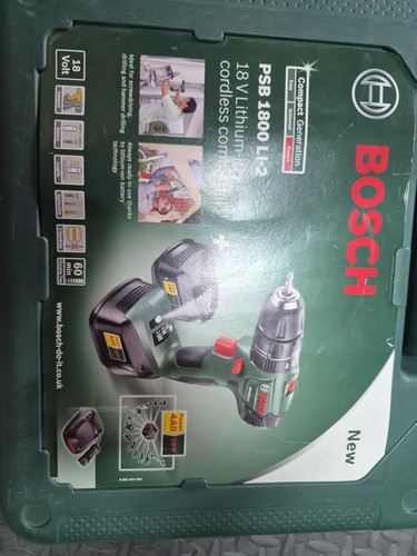 Bosch 18v lithium combi - , drill