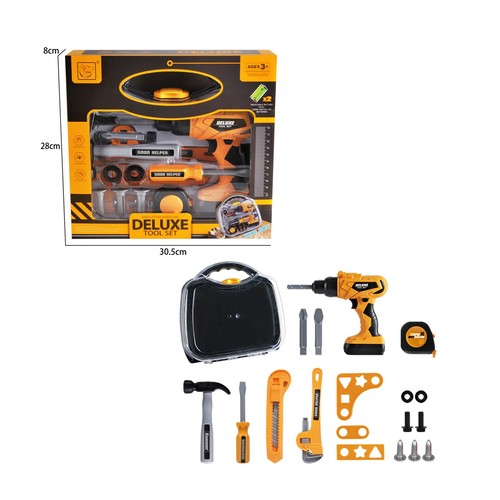Kids toy power drill set - kids,