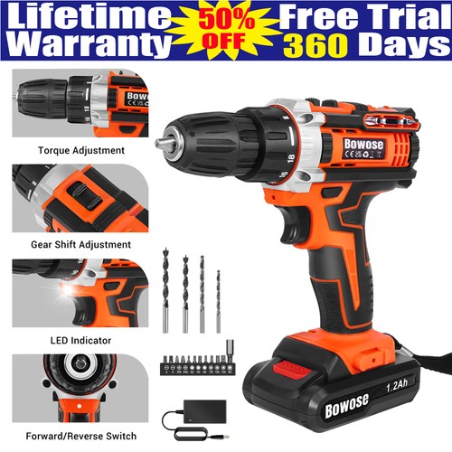 Battery 21v cordless drill - 21v,